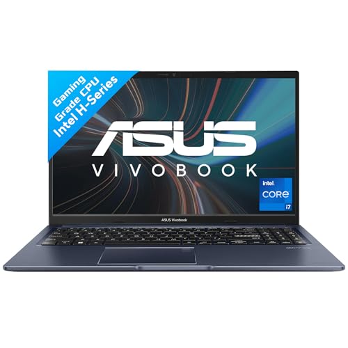 ASUS Vivobook 15, Intel Core i7-12650H 12th Gen, 15.6" (39.62 cm) FHD, Thin and Light Laptop (16GB/512GB/Win11/Office 2021/Blue/1.7 kg), X1502ZA-EJ741WS